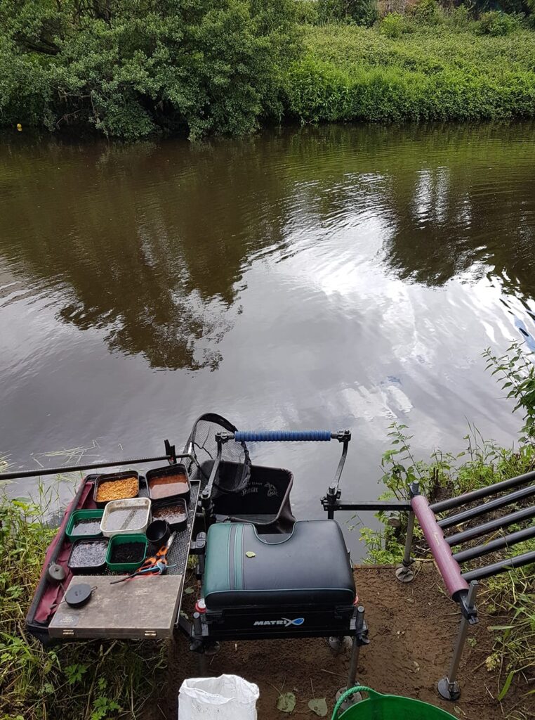Match fishing River Derwent